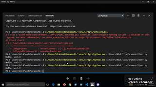 visual studio code terminal error solved [upl. by Michiko915]