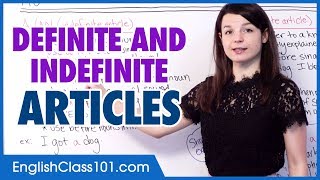 When To Use Definite vs Indefinite Articles in English [upl. by Jan856]