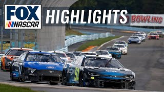 NASCAR Cup Series at Watkins Glen  NASCAR ON FOX HIGHLIGHTS [upl. by Yelwar]