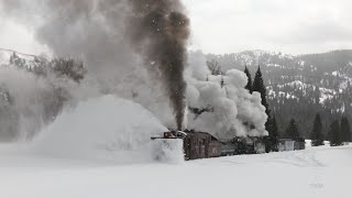 Steam Powered Rotary Snow Plow [upl. by Block]