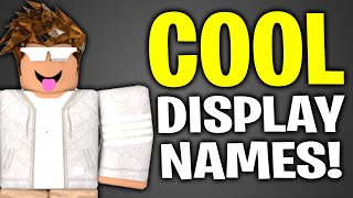 TOP 50 COOL DISPLAY NAMES For Roblox  Roblox DISPLAY NAMES [upl. by Hatnamas84]