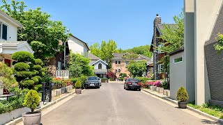 4K Walk around peaceful Jeongbalsan Village in Ilsan Goyang South Korea 경기도 고양시 일산 정발산 주택단지를 걷다 [upl. by Annahsar240]