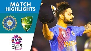 Kohlis 82 Steers Hosts Home  India vs Australia  ICC WT20 2016  Highlights [upl. by Kerred]