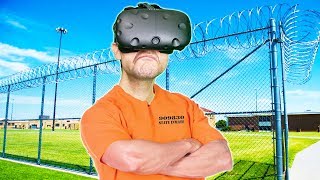 ESCAPING FROM THE MOST DIFFICULT PRISON EVER MADE IN VR  Headmaster VR HTC VIVE Gameplay [upl. by Etteloiv633]