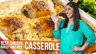 Best Baked Chicken and Rice Casserole [upl. by Yenffad252]