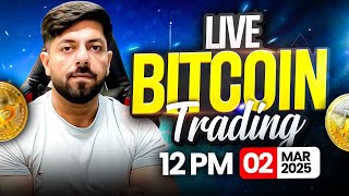 Live Intraday Trading  Crypto Bitcoin Live  VP Financials [upl. by Lemaceon]