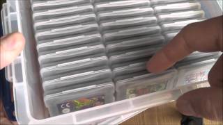 Game Boy Advance Cartridge Management  Collection Storage  Nintendo GBA [upl. by Linnea283]