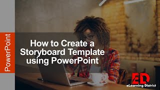 How to Create a Storyboard Template using PowerPoint [upl. by Oecile]