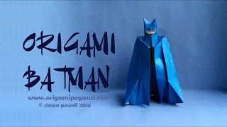 How To Make An Origami Batman [upl. by Sarah]