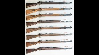 K98k Mauser Evolution Through WW2 [upl. by Daj]