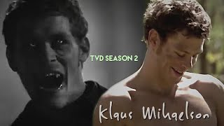 Klaus Mikaelson Story  TVD Season 2 [upl. by Aissilem]