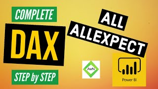 Power BI DAX Tutorial 1450  What is ALL and ALLExcept [upl. by Blayze824]