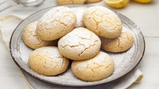 Biscotti al limone morbidi semplici e sfiziosi [upl. by Enella213]