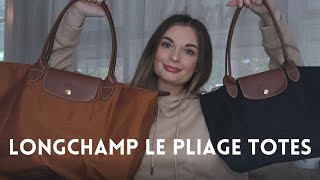 LONGCHAMP LE PLIAGE SMALL VS LARGE [upl. by Gnim]