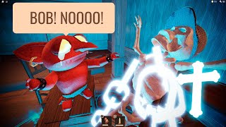 EL GOBLINO REACTION TO CRUCIFYING BOB IN DOORS HOTEL NEW UPDATE [upl. by Wiles]