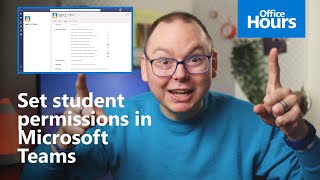 How to set student permissions in Microsoft Teams [upl. by Hilliard]