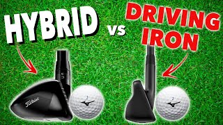 HOW TO HIT YOUR HYBRID OR DRIVING IRON  Simple Golf Tips [upl. by Aridatha]