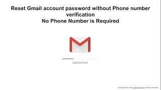 Reset Gmail Password Without Phone Number or Email StepbyStep Guide [upl. by Hasan]