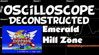 Sonic 2  Emerald Hill Zone  Oscilloscope Deconstruction [upl. by Enelyak685]