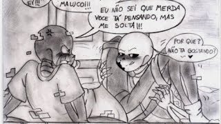 Yaoi  Error x Ink  Sanscest Comic PT BR  14  Skylle Nick parte 1 [upl. by Arielle]