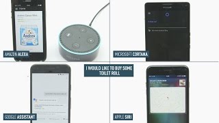 Google Assistant vs Siri vs Cortana vs Alexa [upl. by Donoghue]