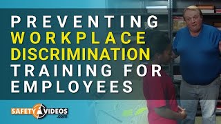 Preventing Workplace Discrimination for Employees from SafetyVideoscom [upl. by Fiorenze]