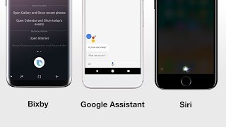 Bixby vs Google Assistant vs Siri Who Wins [upl. by Abixah679]