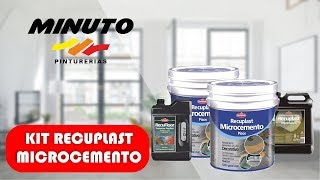 Recuplast Microcemento  Kit completo [upl. by Mumford]