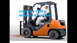 FORKLIFT TRUCK HYDRAULIC SYSTEM [upl. by Monti]