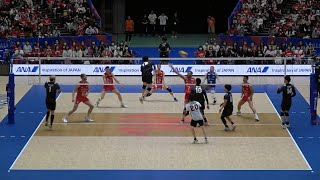 Ran Takahashi in Japan vs Serbia Volleyball 2023 [upl. by Lutim866]