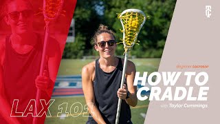 How to Cradle a Lacrosse Ball  LAX 101 [upl. by Acinnad]