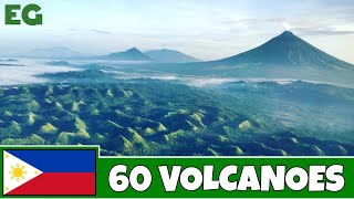 SLEEPING volcanoes in the Philippines that COULD ERUPT in the future EARTHGENT [upl. by Notanhoj]