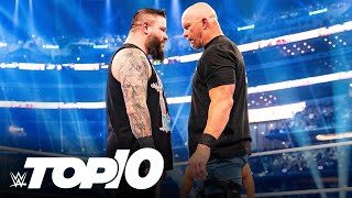 Top moments from WrestleMania 38 Saturday WWE Top 10 Feb 19 2023 [upl. by Joelly]