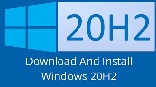 How to update windows 10 to 20H2 [upl. by Adnilra109]