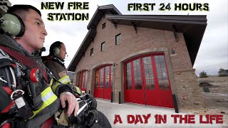 First 24 Hours in a New Fire Station  A Day in the Life [upl. by Madaih]