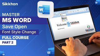 01  Microsoft Word Full Course in Bangla  MS Word A  Z Tutorial in Bangla  Sikkhon [upl. by Maffei]