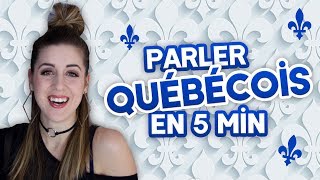 PARLER QUÉBÉCOIS EN 5 MINUTES  DENYZEE [upl. by Cristin]