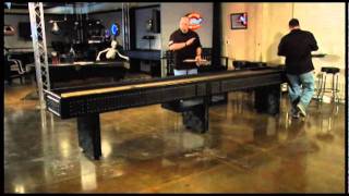 Shuffleboard Table Assembly [upl. by Llerrac]