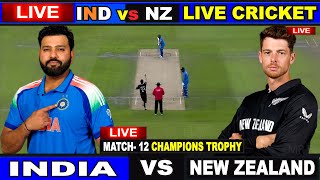 🔴Last 3 Over INDIA vs New Zealand LIVE [upl. by Valerye]