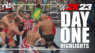 WWE 2K23 DAY ONE Glitches  Funny Moments [upl. by Nylirahs568]