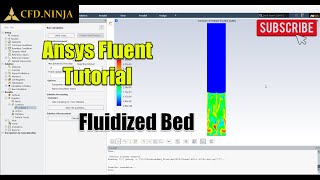 ✅ ANSYS FLUENT Tutorial  Fluidized Bed [upl. by Aracahs]