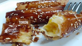 HOW TO MAKE TURON with LANGKA and CHEESE [upl. by Malone]