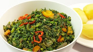 How to Cook Callaloo [upl. by Sutherland]