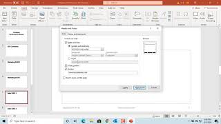 How to Add Footer to Slides in Power Point  Office 365 [upl. by Odnarb]