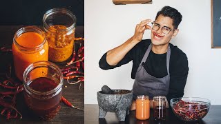 How To Make Chile de Arbol Salsa 3 Ways  The Lalo Lab [upl. by Enoid]