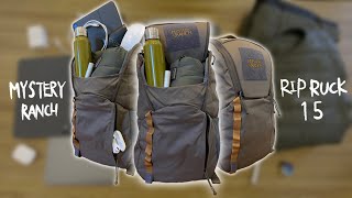 MYSTERY RANCH RIP RUCK 15  Small and Functional Daily Carry  Backpackingvol74 [upl. by Keverne441]