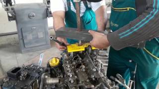 opel vivaro injector removal [upl. by Ahsitniuq]