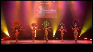 Australian Dance Festival 09 Samba by Latin Dance Australia [upl. by Rebecka98]