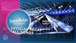 OFFICIAL RECAP All 41 songs of the 2019 Eurovision Song Contest [upl. by Chapnick811]