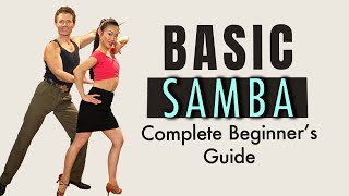 Basic Samba TOP TEN STEPS amp Routine [upl. by Ney]